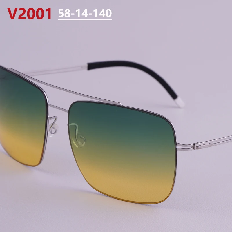 

Модные поляризационные солнцезащитные очки-авиаторы для мужчин и женщин: титановые, с четким обзором, антибликовые, для вождения и активного отдыха