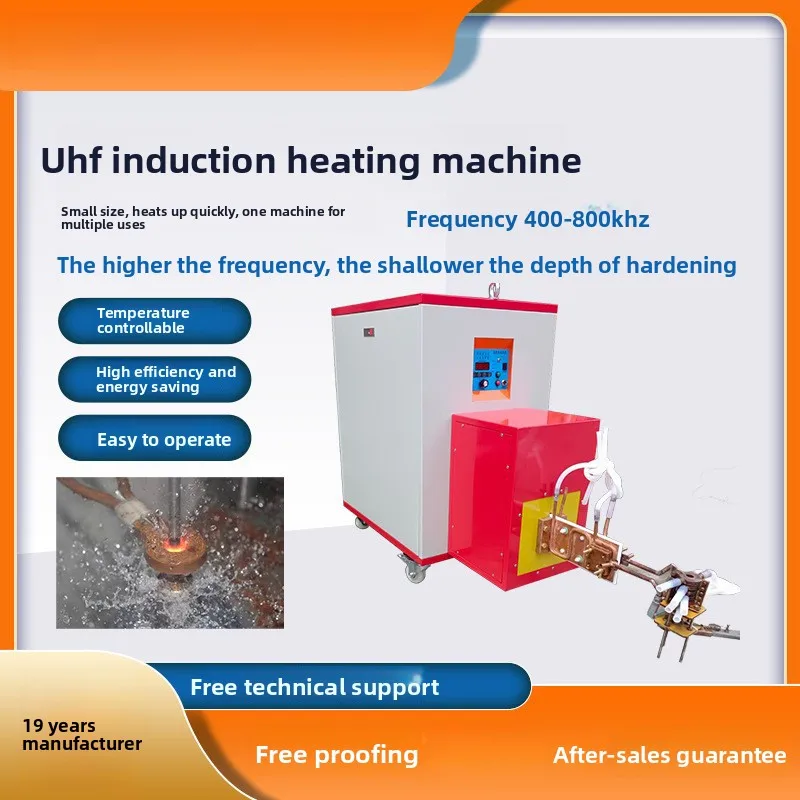 

Manufacturer's 60KW 400KHZ Induction Heating Annealing Equipment, Hardening Machine, Ultra-High Frequency Welding Machine