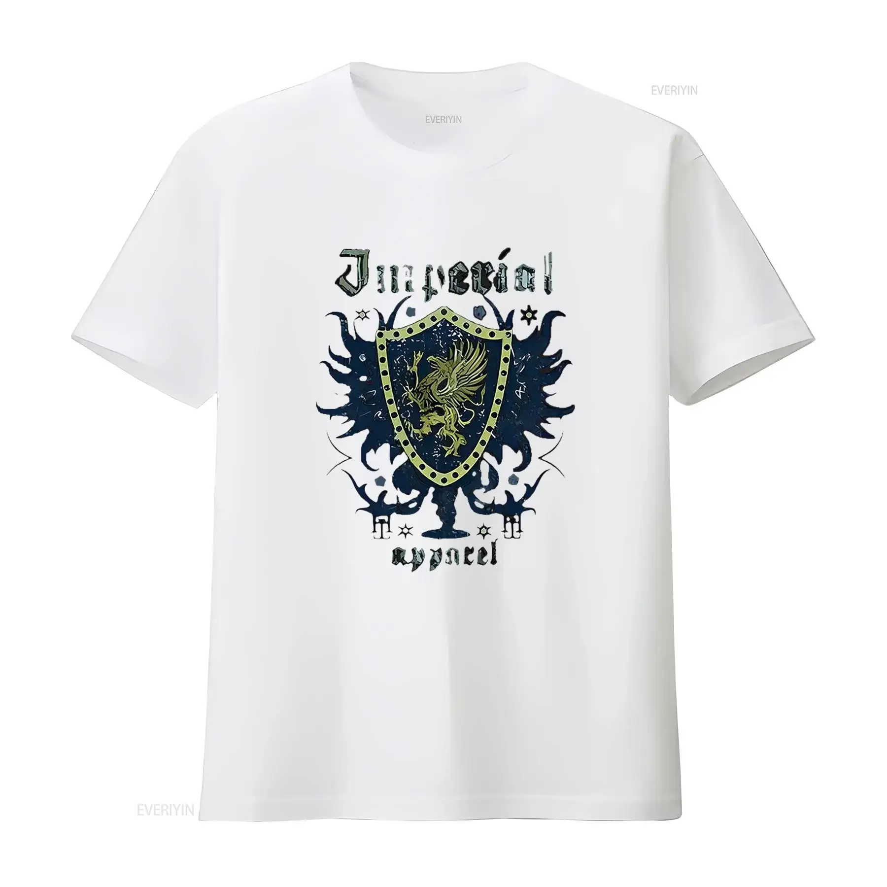 تي شيرت رجالي IMPERIAL APPAREL Retro تي شيرت أسود عتيق مغسول ناعم مصمم أزياء ملابس مريحة قابلة للتنفس ورسومات متعددة الاستخدامات