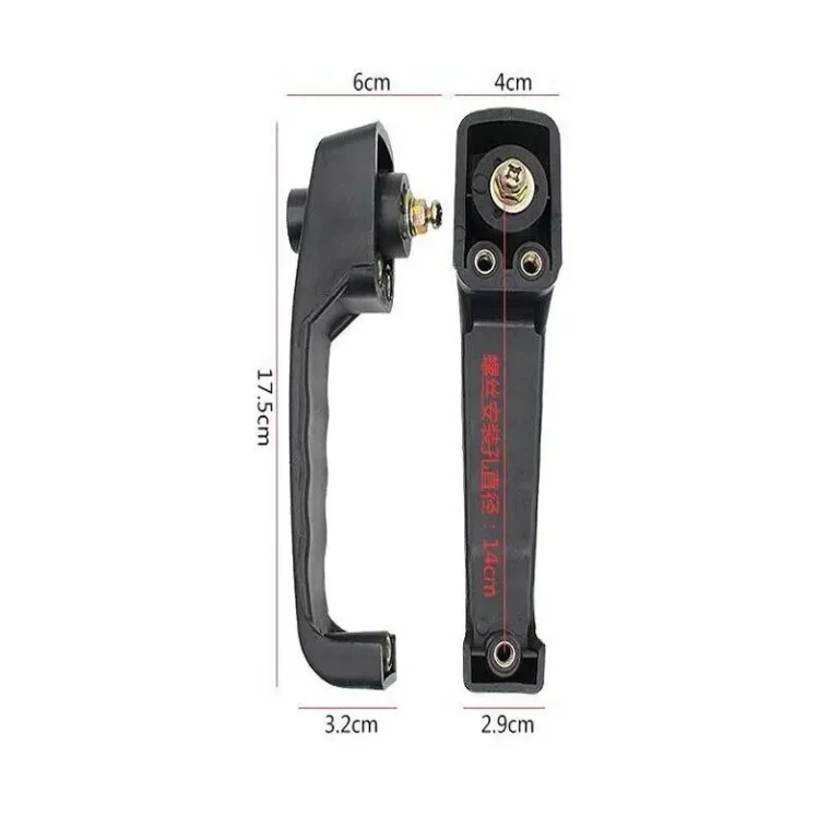 1SET Forklift Cab Door Lock GMS502 Door Handle Lock For Hangcha Heli Longgong Liugong 1-10T High Quality Forklift Accessories