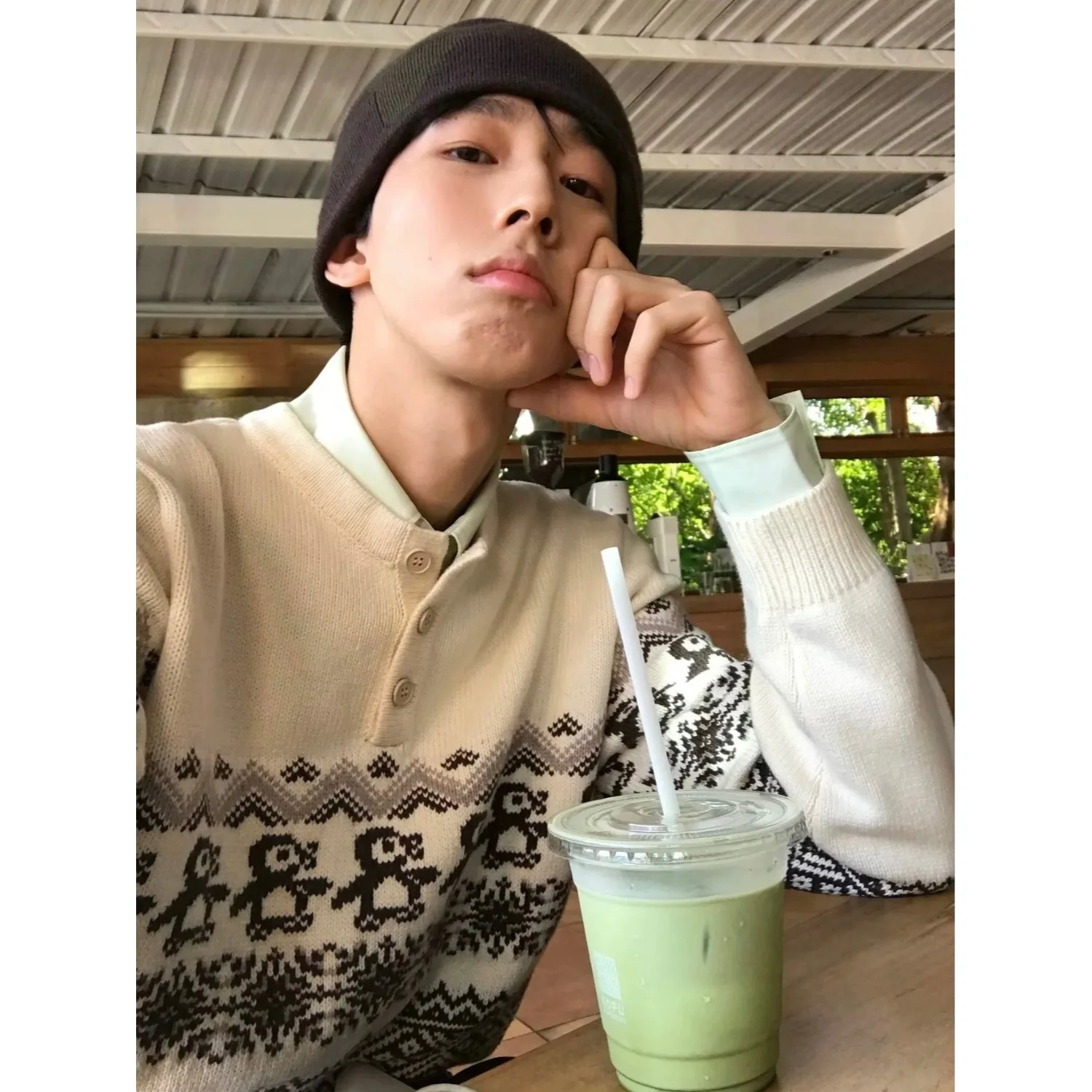 

Вязаный свитер в стиле ретро ex Round Ne Pullover Cisas с узором пингвина Fair Isle, осень-зима, новый дышащий длинный свитер...