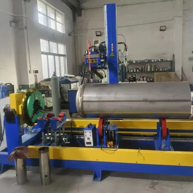 CNC Fully-Automatic Welding Positioner Specialized For Bioreactor And Oil Storage Tank Fabrication With TIG/GMAW MIG