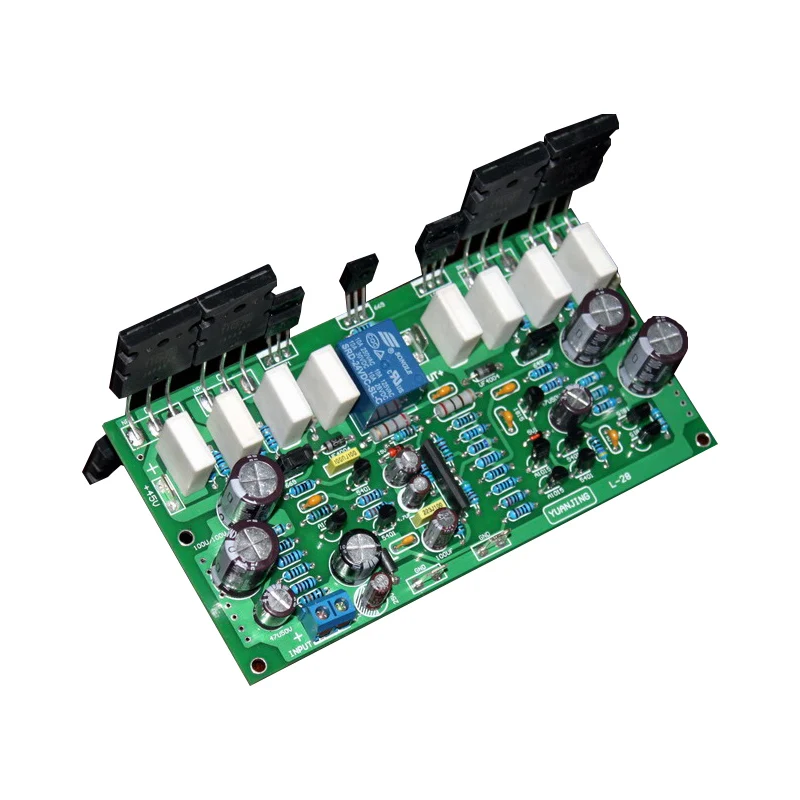 L28 pure rear stage power amplifier board mono 350W+350W DIY assembly power amplifier board audio power amplifier board