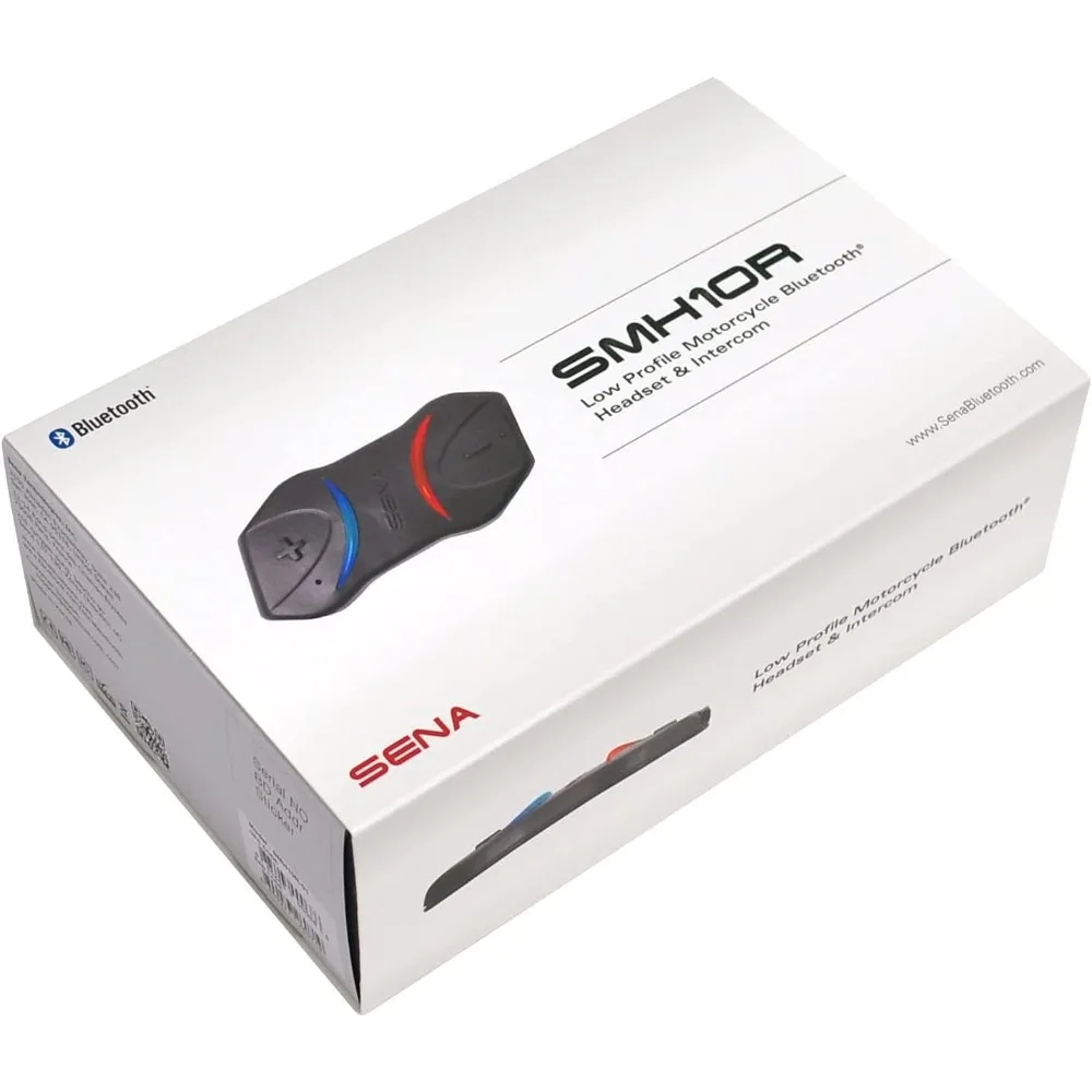 Low Profile Motorcycle Bluetooth Headset and Intercom - SMH10R-01