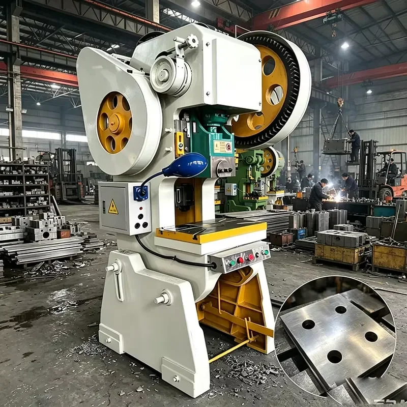 CE Certification New Design 200mm Throat Depth Metal Stamping Punch Machinery Stable Operation Mechanical Punch Press
