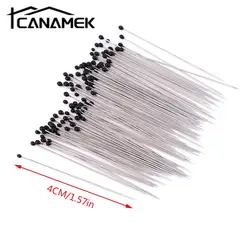 100pcs Nsect Pins Specimen Needle Stainless Steel With Plastic Box For School Lab Entomology Body Dissection Insect Needle