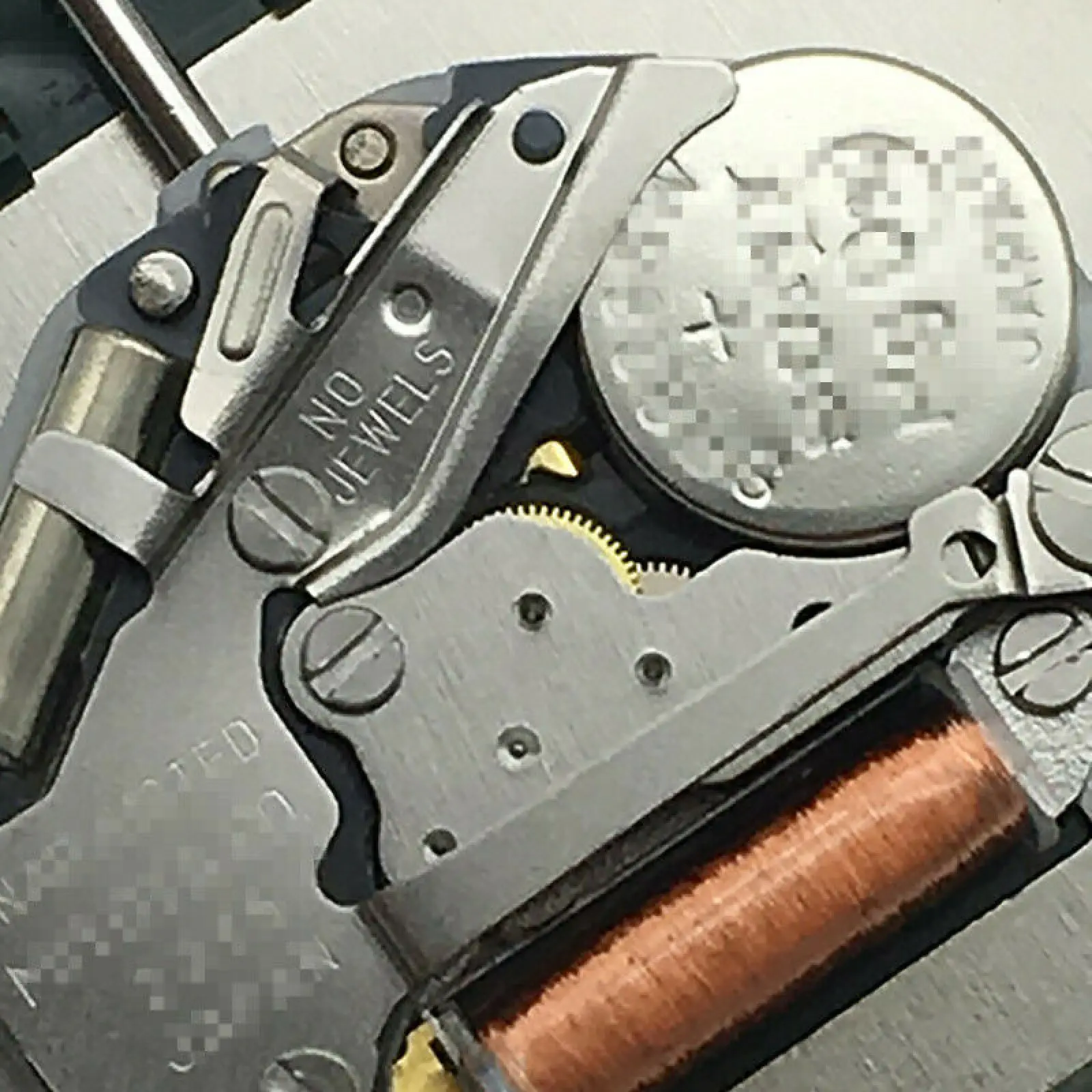 حركة ساعة كوارتز عالية الدقة مقاس 111⁄2 بوصة مع استبدال جذع قابل للتعديل لإصلاح ساعة ميوتا 2315