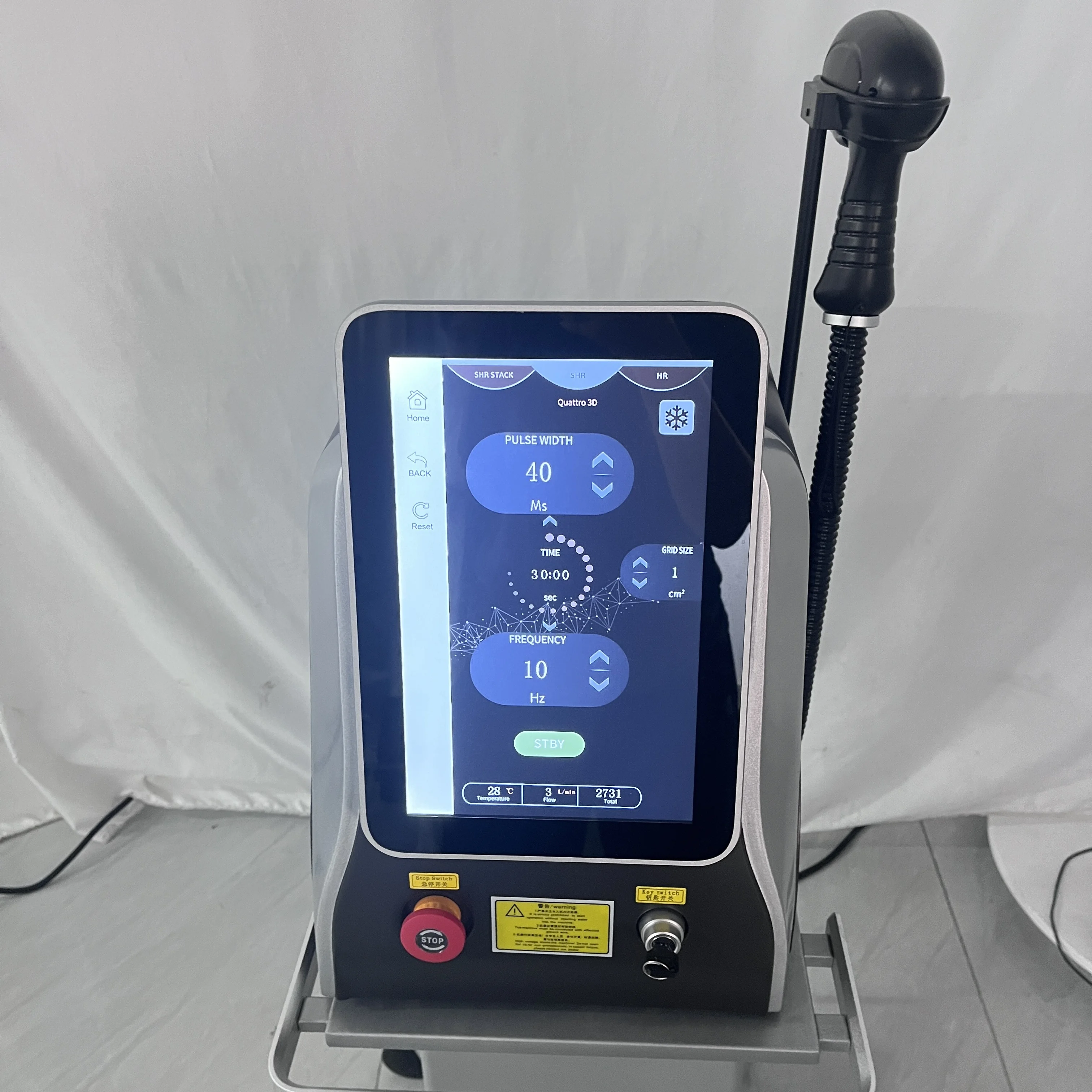 

808 Портативная диодная лазерная эпиляция/Тройная длина волны 755 808 1064 портативная диодная лазерная машина для удаления волос