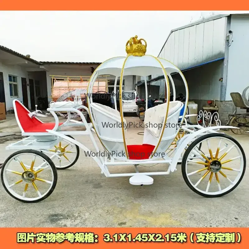 wrought iron pumpkin carriages, special convertible electric amusement park custom floats