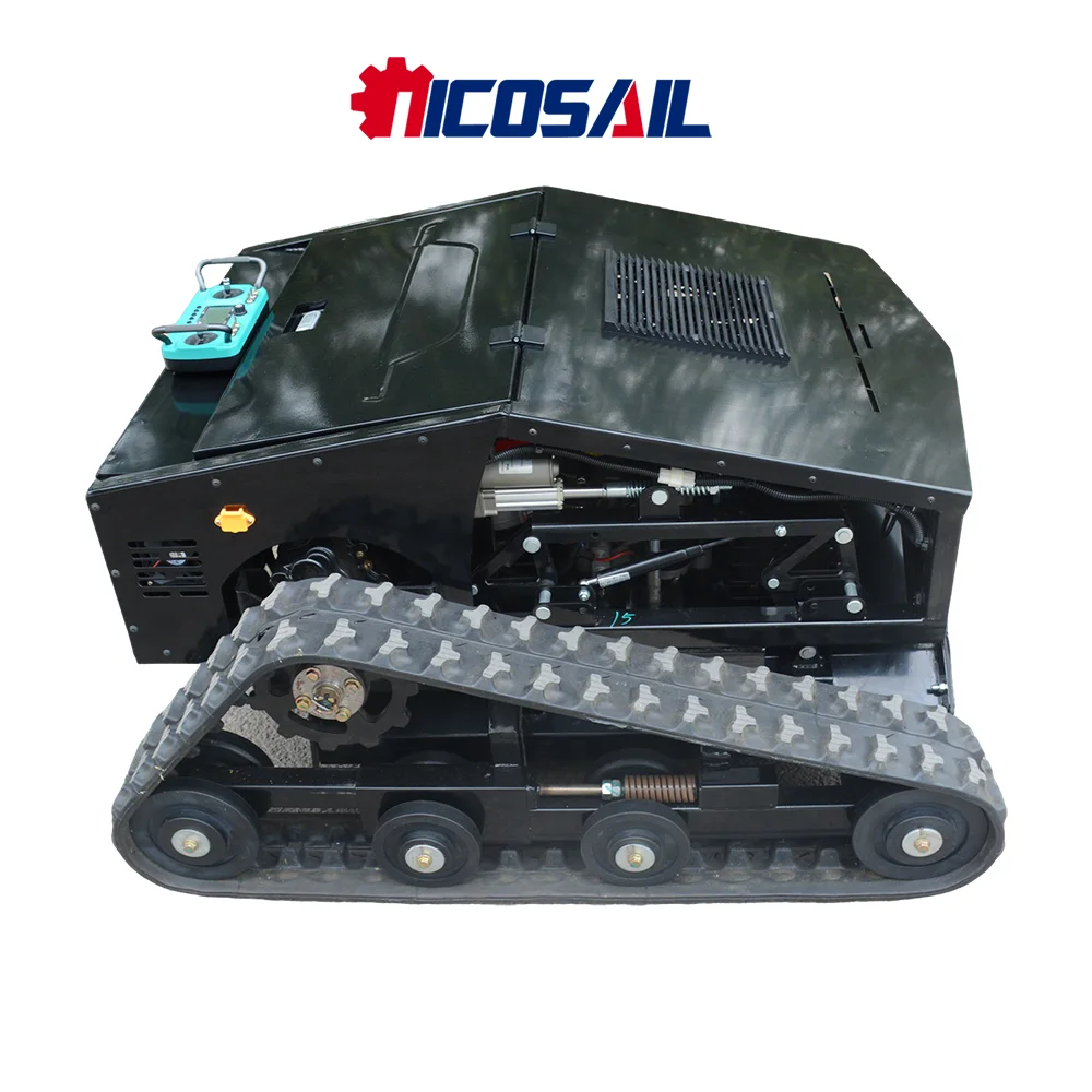 

Умная гусеничная газонокосилка для сада 360° ° Функциональность дистанционного управления вращением Многофункциональное оборудование для ухода за газоном на открытом воздухе