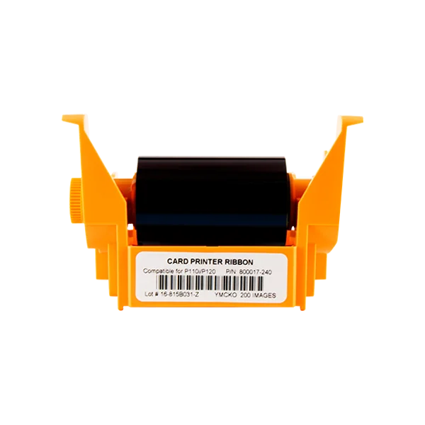 

800017-240 YMCKO 200-изображений, полная панель, цветная лента для печати карт Zebra P100i P100m P110i P120i