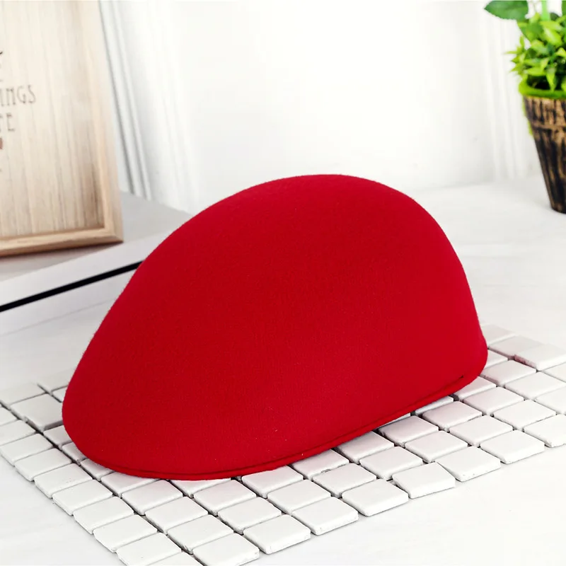2026 Unisex Wool‑Blend Newsboy Cap, Multi‑Color Warm Peaked Flat Hat, Cold‑Proof Autumn Winter Hat for Men Women
