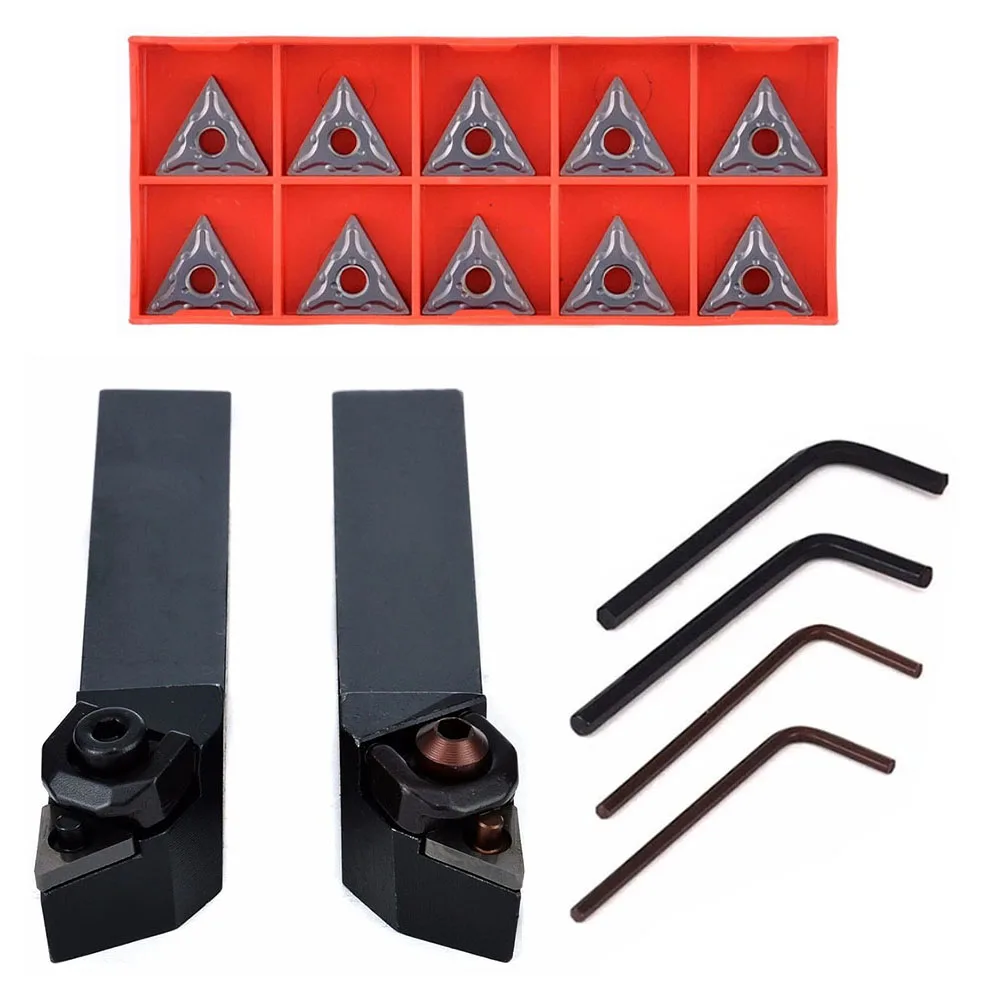 

WTJNR2020K16 Tool Holder TNMG160408-HS LF6018 Carbide Inserts Wrench Kit Alloy Steel For CNC Turning Tool Cutting Tool Parts