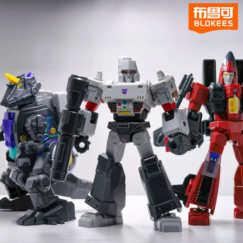 

Genuine Blokees Transformers Galaxy Version Vol.9 Blind Box Darkest Moment Megatron Building Block Model Collectible Toy Gift