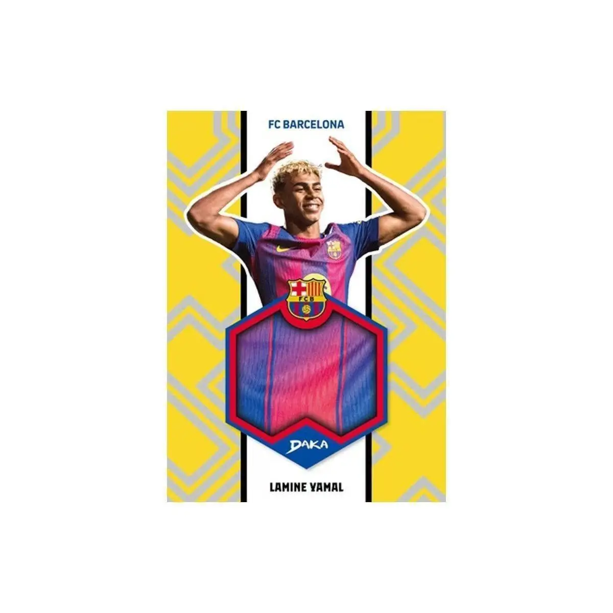 Genuine DAKA 2025-26 Real Madrid Barcelona Top Audience All Series Collection Cards Messi Mbappe Yamal Football Star Player Card view 6