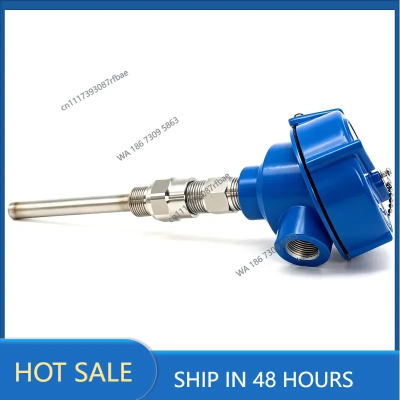 iTR10d-K armored thermal resistance, with spring joint + casing structure PT100 explosion-proof thermal resistance