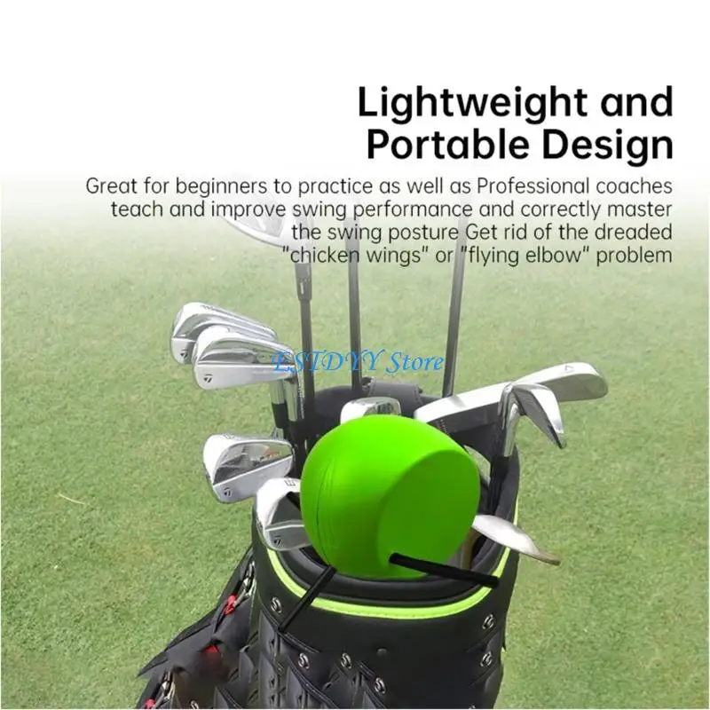 G6DE Golfs Swing Trainer Smarts Balls Golfs Trainer Aid Postures Correction Practices