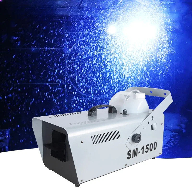 1500w Snow Machine Jet Wedding Foam Machine Dj Snow Making Machine Artificial Snow Making