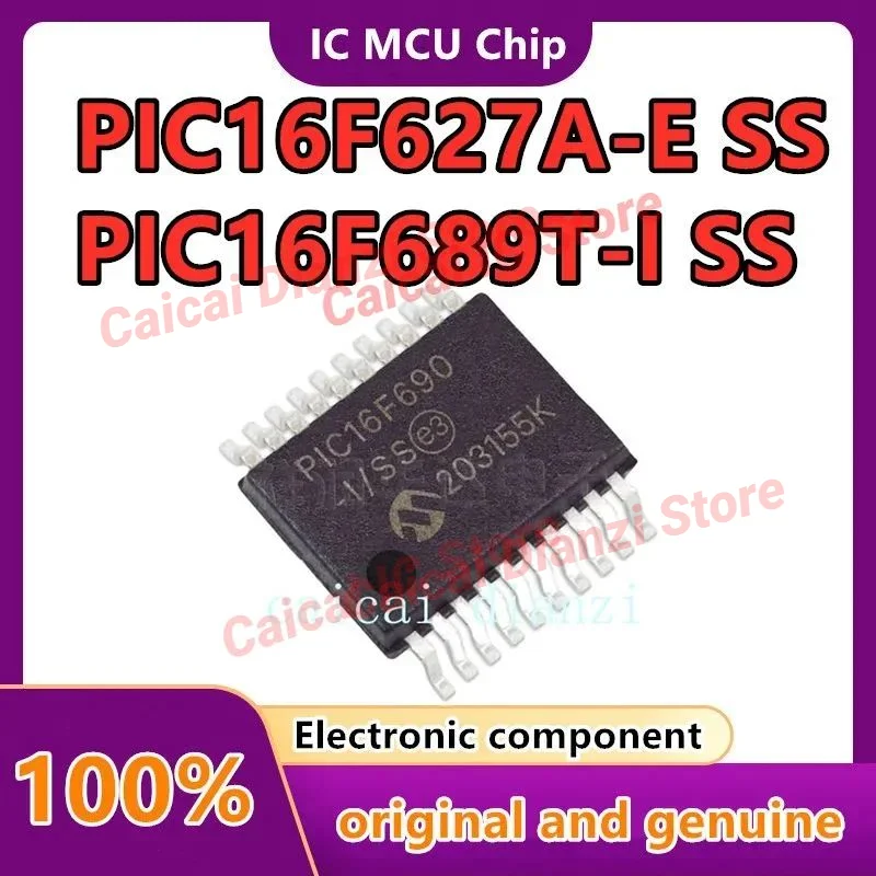 10PCS/LOT PIC16F689-I/SS PIC16F690-I PIC16F677-I PIC16F690T-I PIC16F628A-I PIC16F648A-I PIC16F689T-I PIC16F627A-E New IC SSOP-20