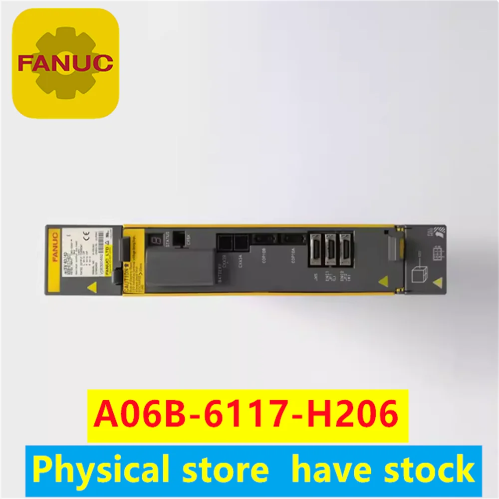 A06B-6117-H206 fanuc drive 100% original brand new  integrated FANUC drive A06B-6117-H206 physical store stock,