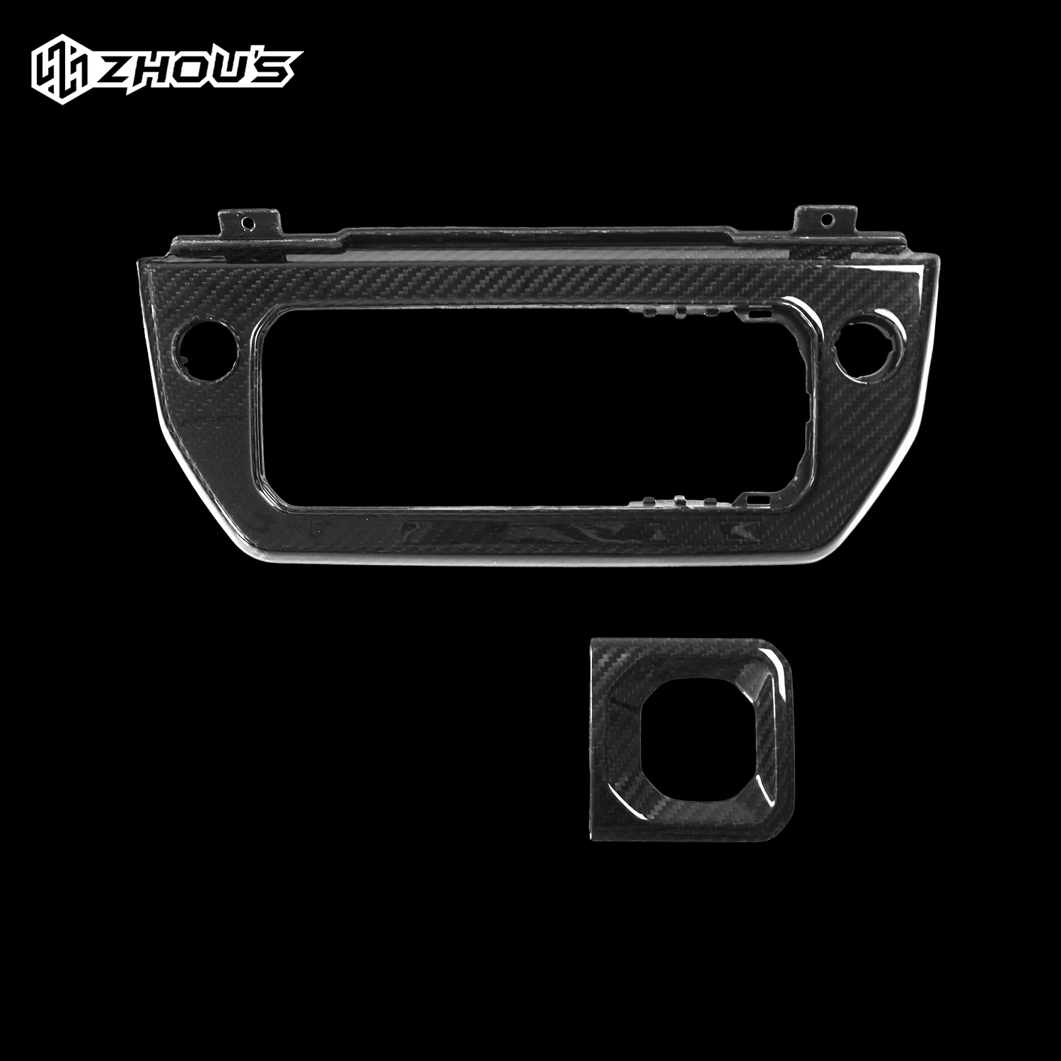 Car Decoration Accessories Carbon Fiber Center Console Cover RHD for Land Rover Defender Dashboard for New Defender L663