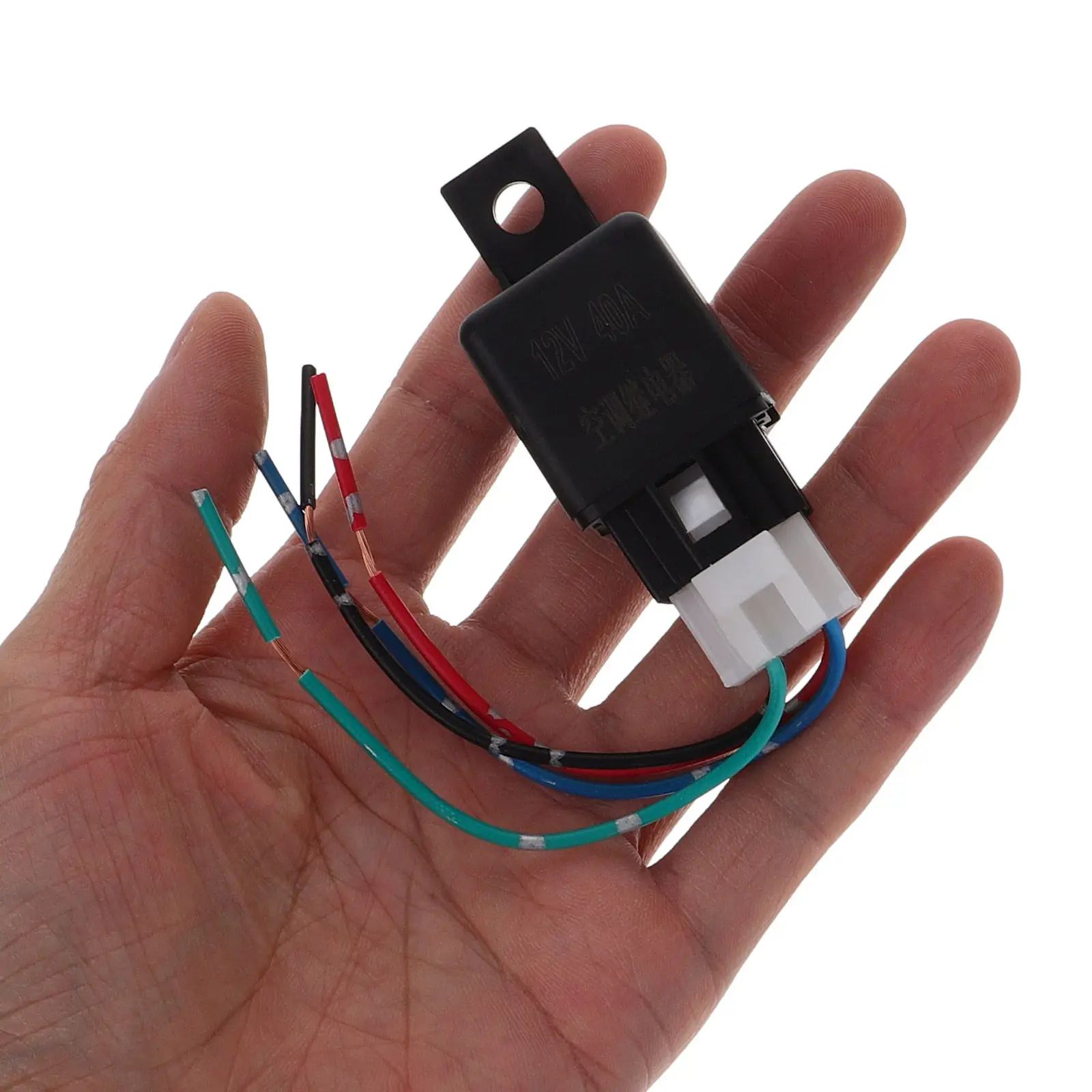 

Car Air Conditioning Relay 12V 40A Stable Automotive 4 Pin Starting Relay Replacement Car Accessories Heavy Duty Automotive Part