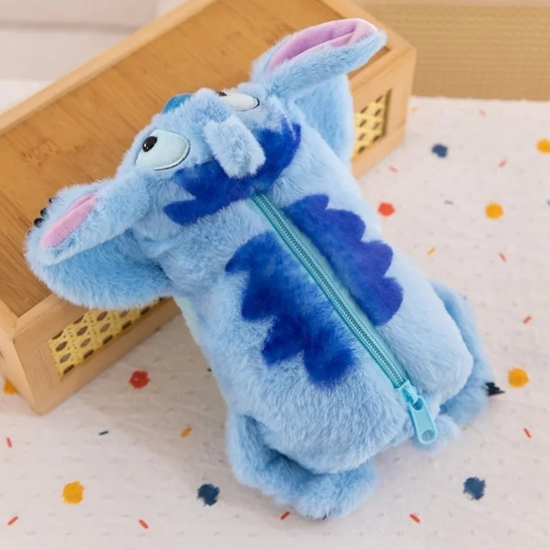 ديزني غرزة مقلمة متعددة الوظائف تخزين حقيبة أدوات مكتبية موضة مقلمة لطيفة القرطاسية فتاة هدية #4