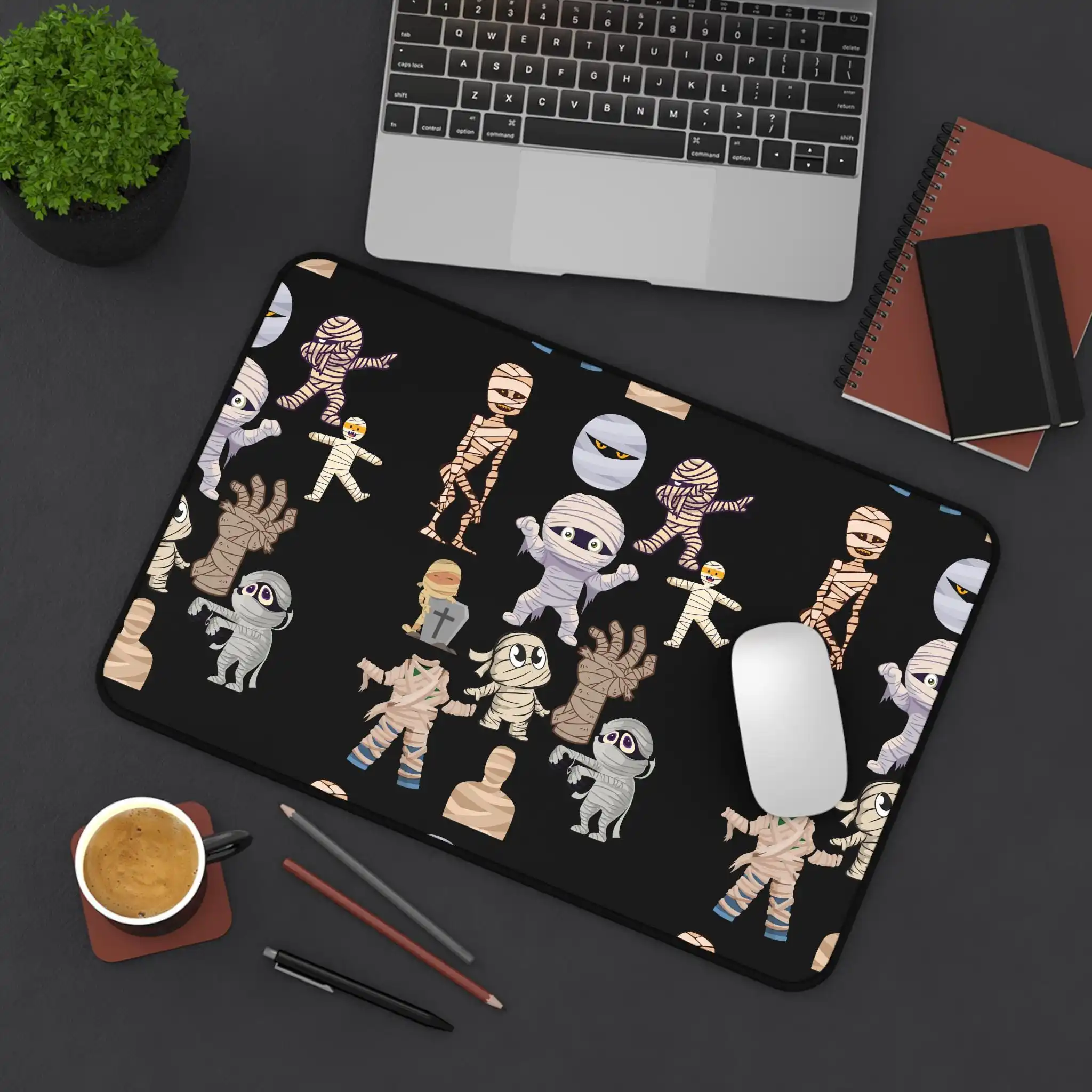 

Vibrant Halloween Theme Mouse Pad,fun Halloween Office Decoration, Non-slip Waterproof Gaming Desk Mat, Perfect Gift for Friends