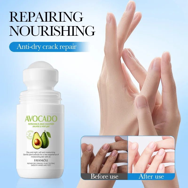 Avocado Hand and Foot Cream Condensation Bead Rolling Creams Moisturizing Nourishing Repairing Feet Hands skincare Creams