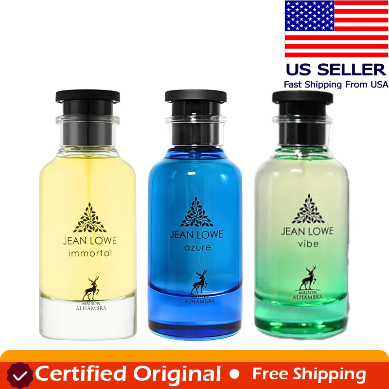 

Maison Alhambra Jean Lowe Immortel для мужчин - 100 мл EDP спрей, древесно-амбровый, стойкий, с цитрусовыми, фруктовыми и ароматическими нотами