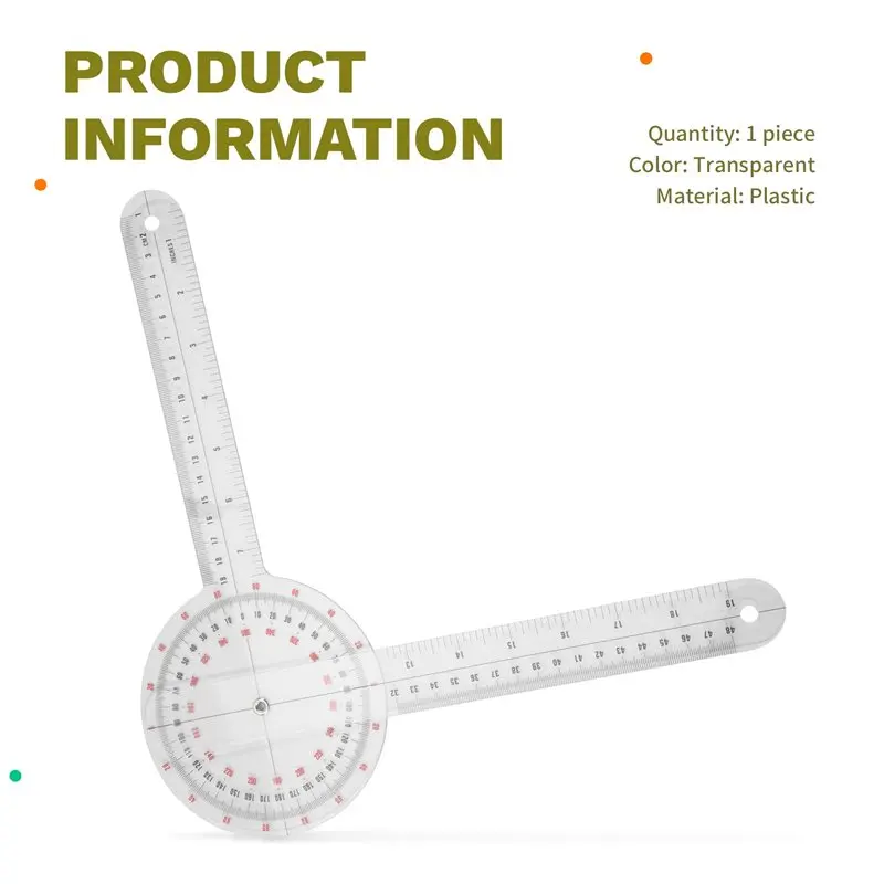 2X Digital Goniometer 360 Degree, Goniometer Physical Therapy - 12 Inch