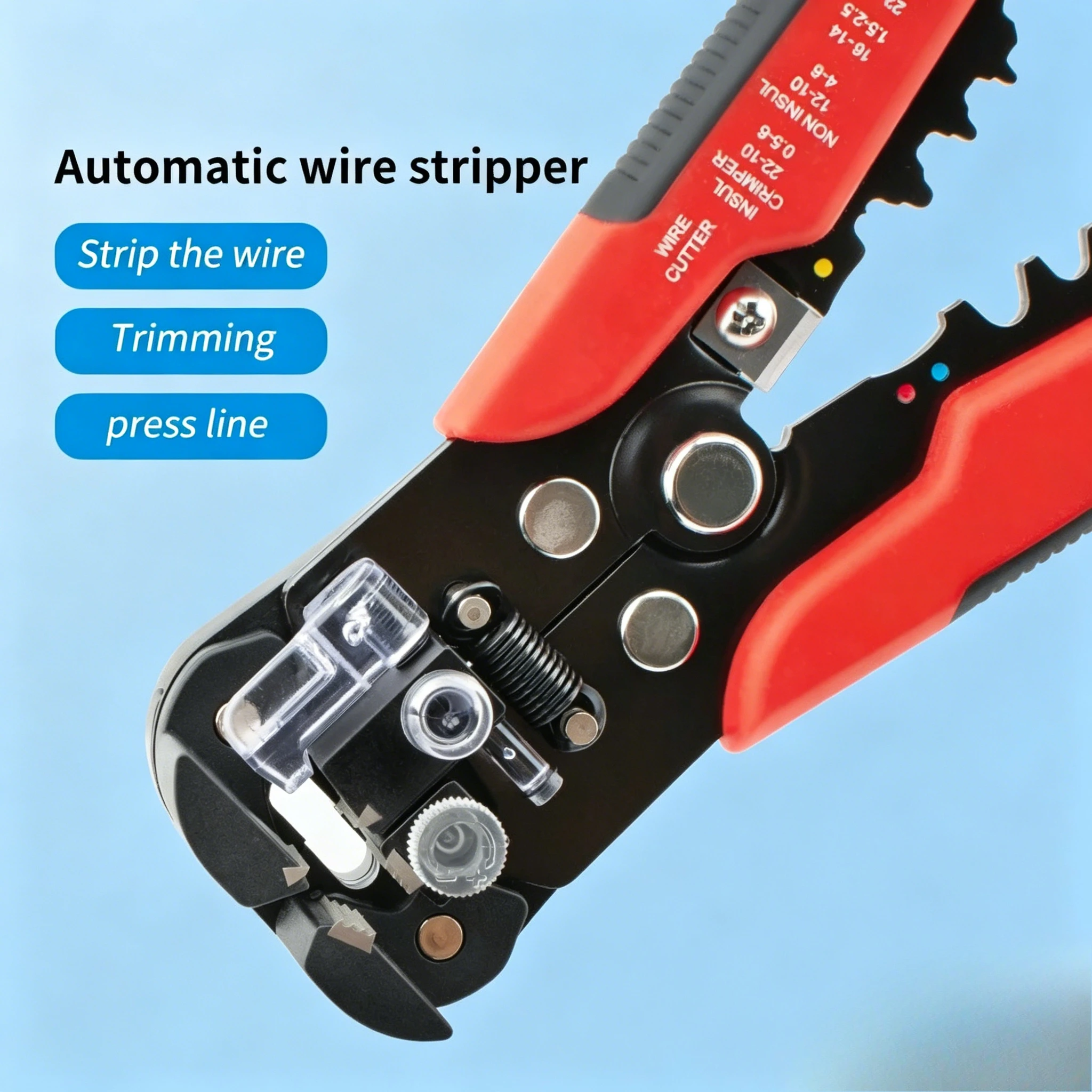 Multifunctional Electrician Wire Pliers Automatic Cable Stri