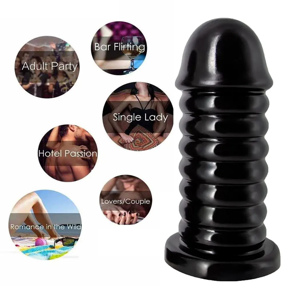 Male Prostate Stimulator Anal Dilator Huge Butt Plug Anal Massage Toys Male Masturbation Products Anal Plug Sex Toy for Men BDSM