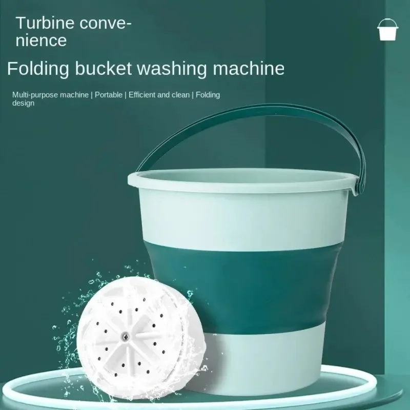 Portable USB Charging Turbo Mini Laundry Creative Small  Appliance Small Washing Machine