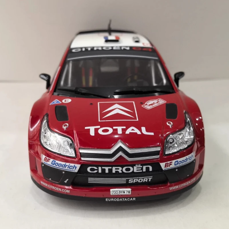 

IXO 1/18 Scale CITROEN C4 #1 Alloy Simulation Car Model Static Collection Decorated Holiday Gifts Toys Souvenir Gift