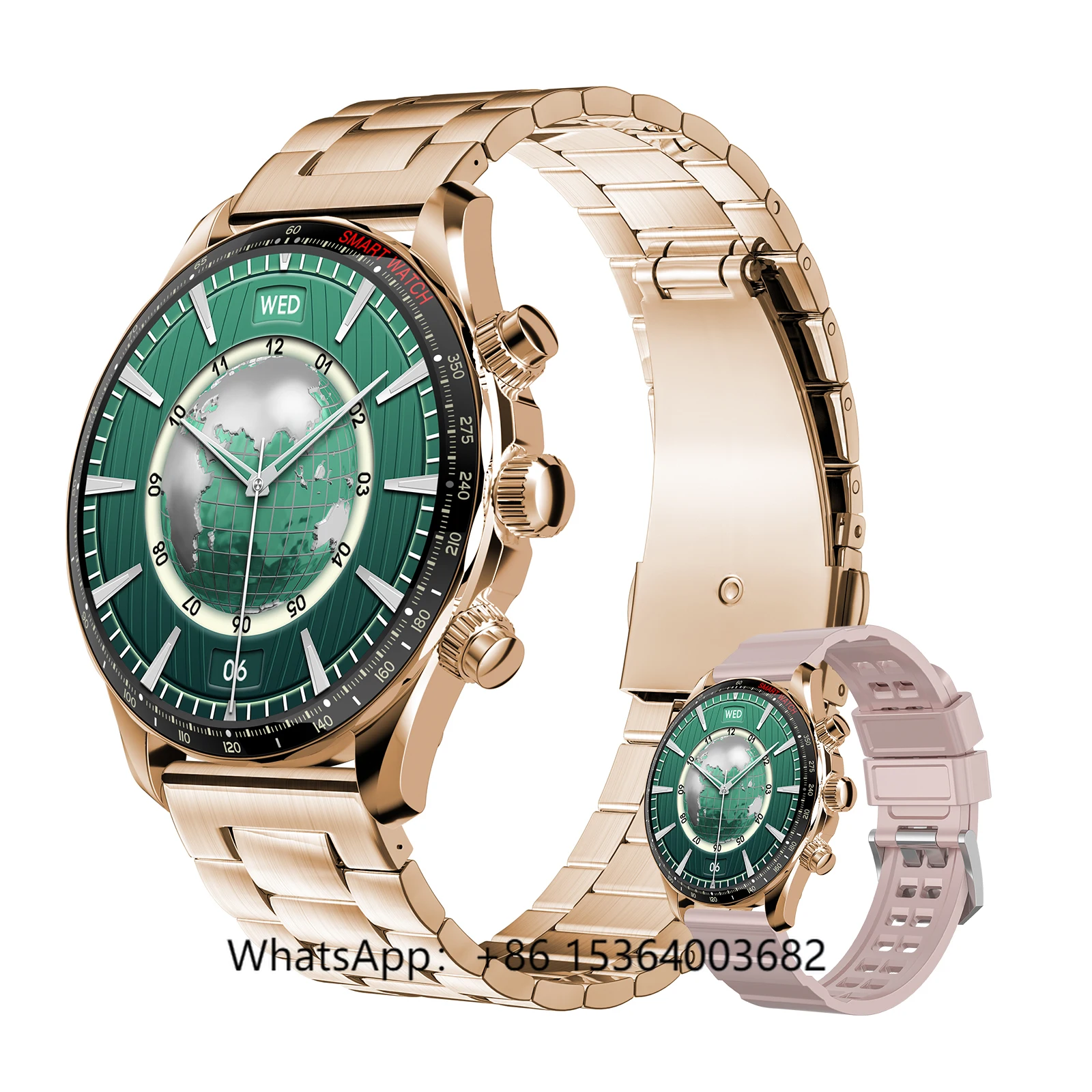 

TJXLWonlex Private Model DW14 AMOLED BT Phone Call Waterproof Heart Rate Multi Sports Senior Smart Watch
