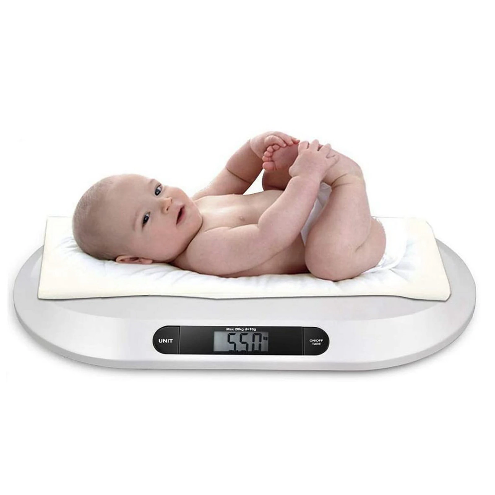 LCD Digital Baby Scale Infants Pet Weighting Scale Ugraded Family Digital Scale for Infant Toddler Adults Weight Meter Measuring