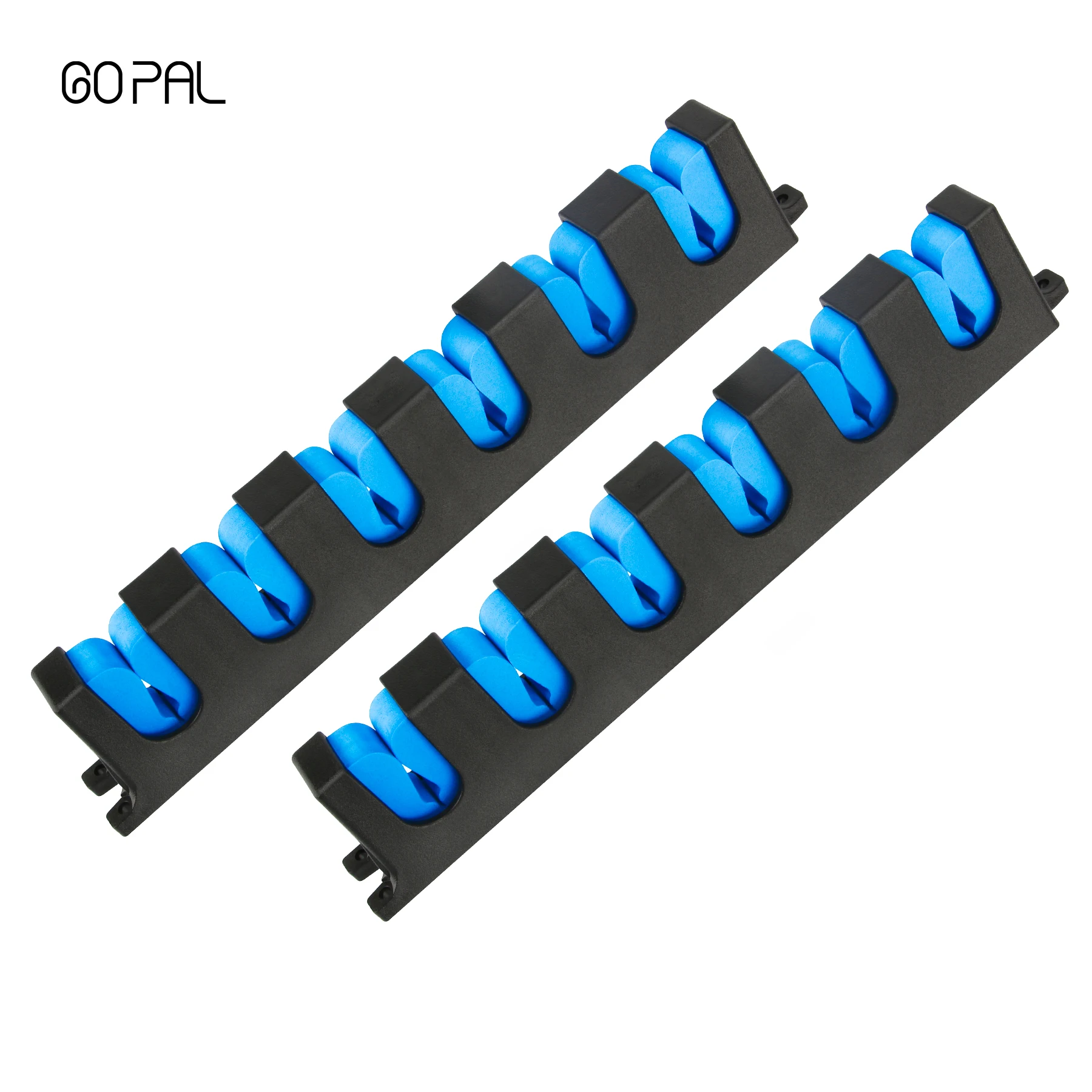 

Go Pal RR1 Fishing Rod Holder Horizontal 6-Rod Rack Pole Storage Tool Wall Mount Vertical Display Stand Fishing Accessories
