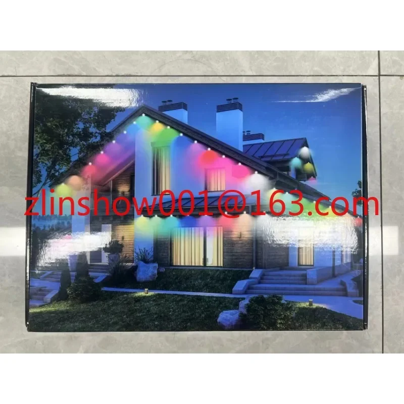 100 foot intelligent RGBlc, 72 scene modes, lP67 waterproof eaves outdoor light, all holiday decorations