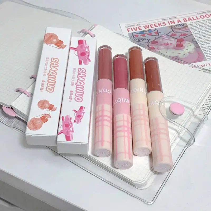 1/2/4PCS Mirror Water Lip Gloss Lasting Crystal Jelly Lip Glaze Moisturizing Transparent Waterproof Liquid Lips Makeup Cosmetics