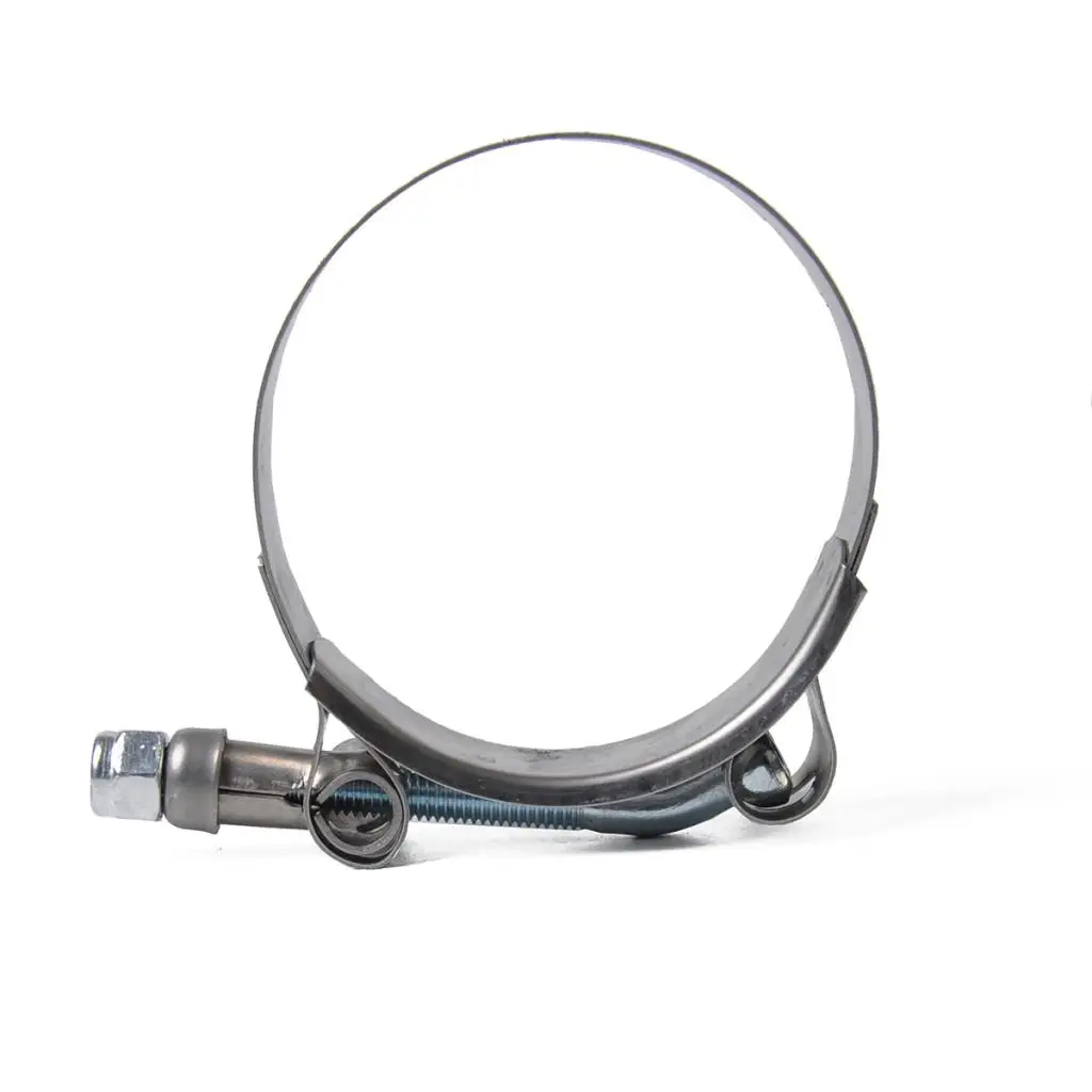 

Stainless Steel T Bolt Hose Clamp Heavy Duty Clip for Silicone Car Tubes Industrial Fuel Oil Water Pipe
