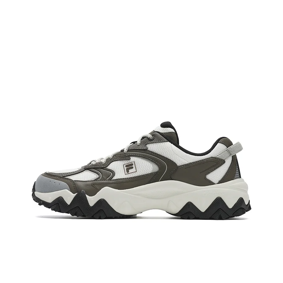 FILA OAKMONT 2S Ouke Starry 2S Low top Casual Shoes Men's White Brown F12M522120FMC