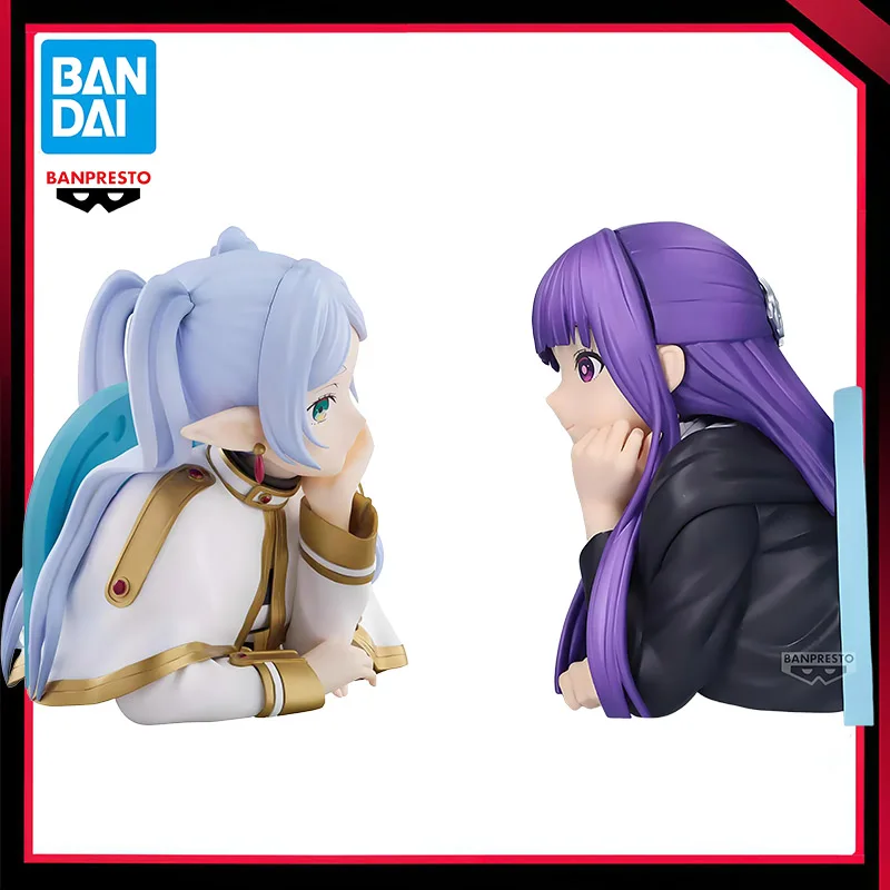 

В наличии оригинальная фигурка Banpresto Bust Frieren: Beyond Journey's End Frieren Fern 12 см, модель из ПВХ, коллекционные игрушки, подарок