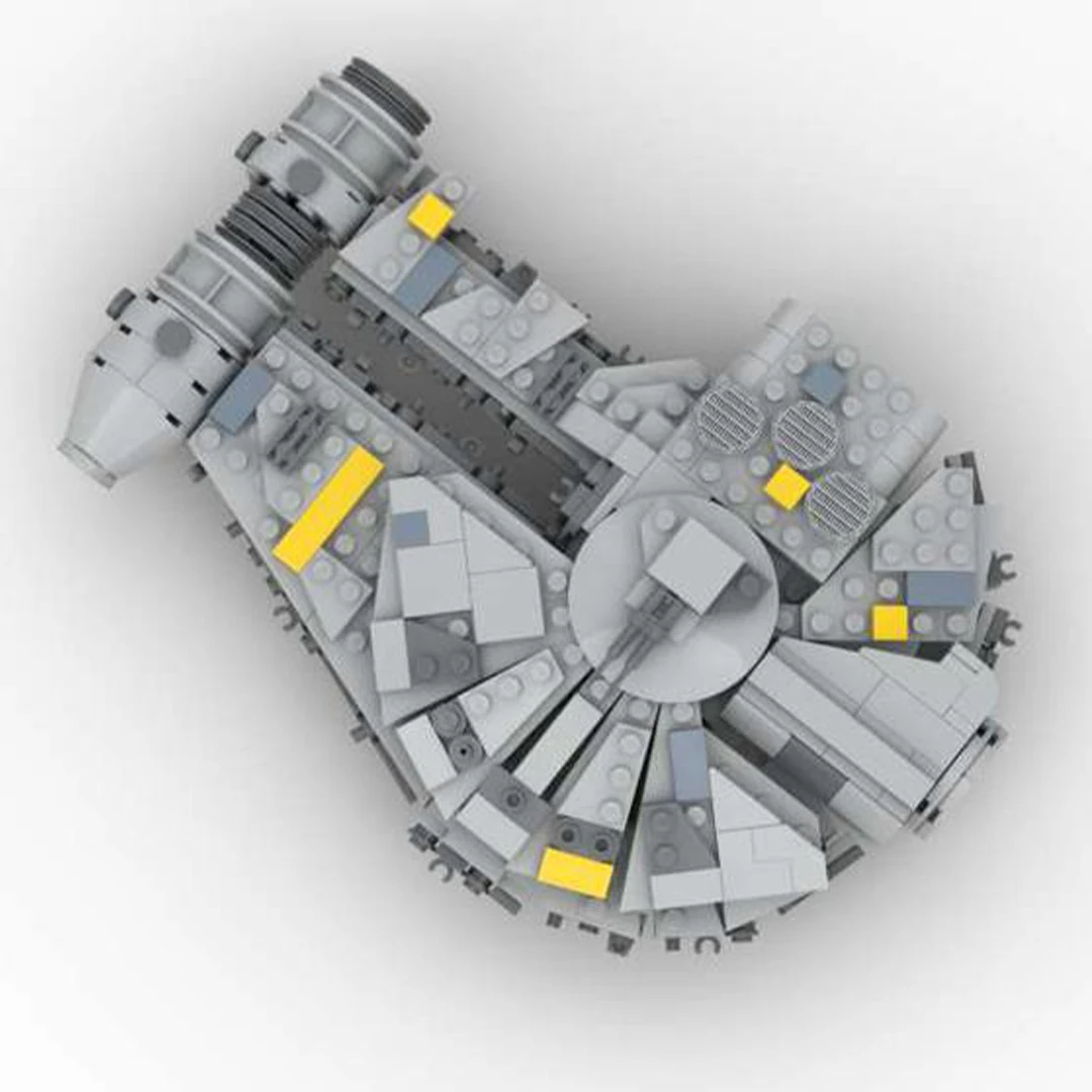 MOC-50423 klocki do budowy 533 szt. Technologia majsterkowania DIY montaż elektroniczny rysunek High TechToys prezenty świąteczne dla dzieci