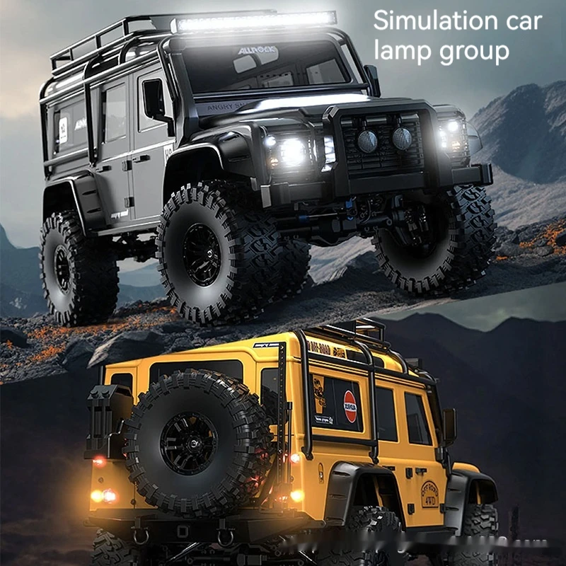 Mjx Rtr H8h West 1/8 Remote Control Vehicle Professional Climbing Off Road Vehicle High And Low Speed Differential Lock Toys