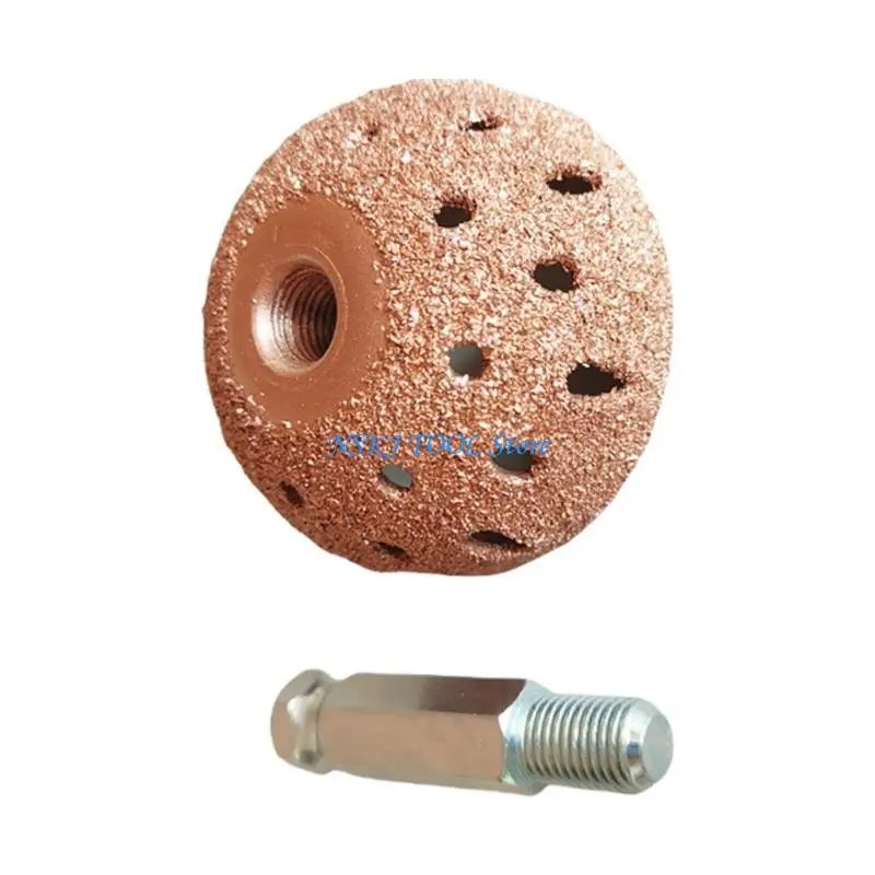 

L8RC Heavy Duty 38mm Tire Restoration Abrasive Tool with Connection Rod Grinding Head
