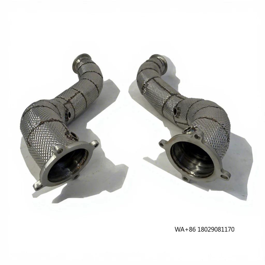 Exhaust for  720S 4.0T V8 Sport Cat Downpipes&cat-back Titanium Straight Pipes Exhaust System