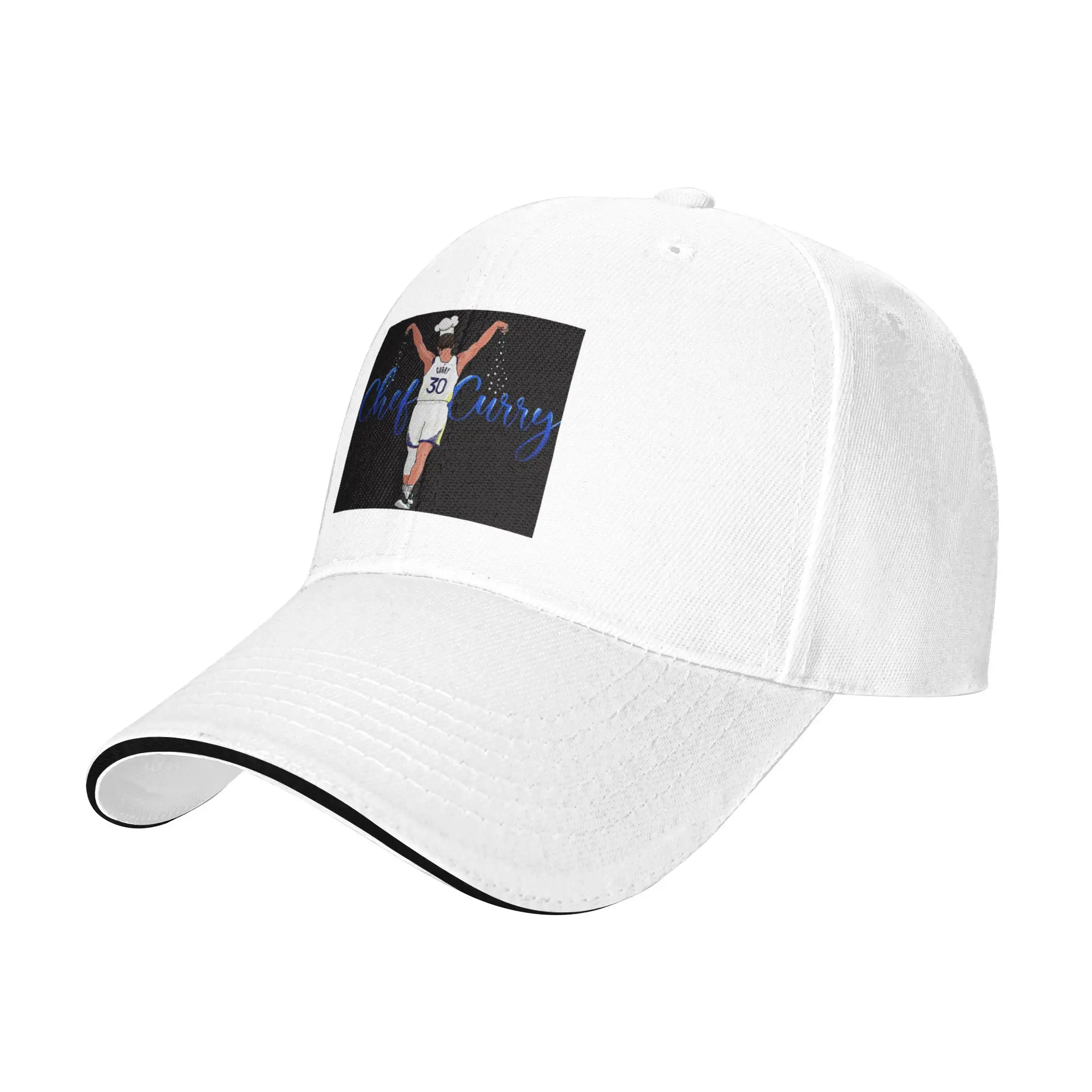 Stephen Curry - Chef Curry Cap Fashion Casual Baseball Caps Adjustable Hat Hip Hop Summer Unisex Baseball Hats Customizable