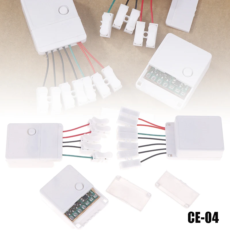 

1pc CE-04 Dimmer LED String 8 Modes Lights Twinkle Flexible Strip Ribbon Lighting Replica Switch Adjustable Knob Controller