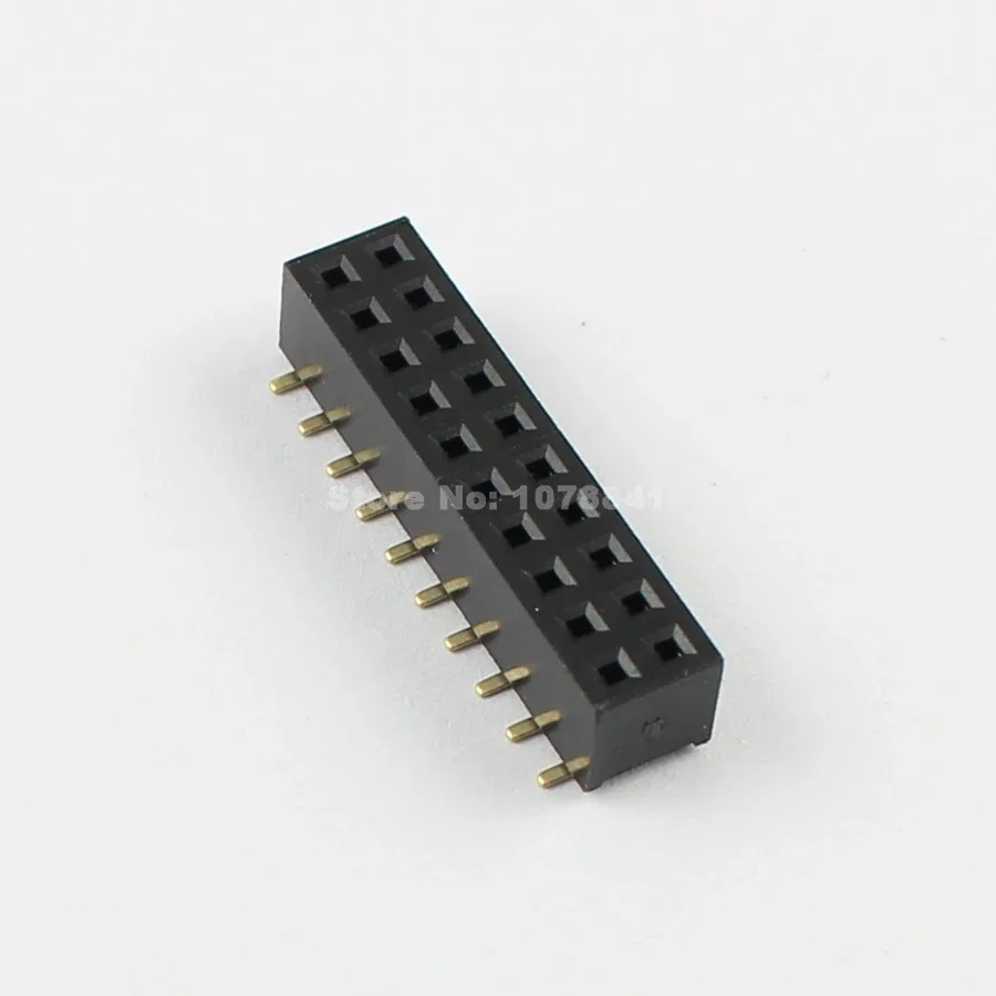 50pcs 2mm 2.0mm Pitch 2x10 Pin 20 Pin Female Double Row SMT Pin Header Strip